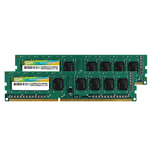 Silicon Power 16GB (2x8GB) DDR3 1600MHz