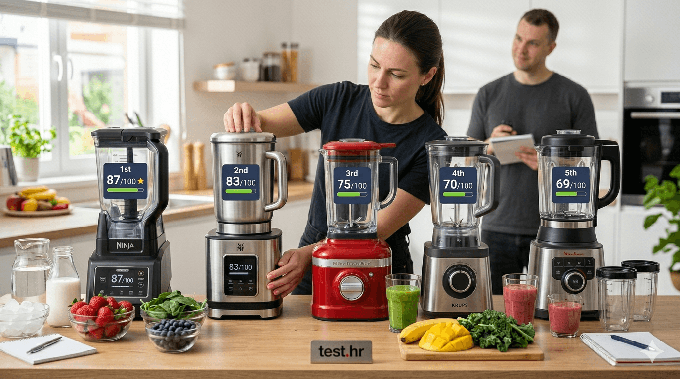 Usporedba 5 najprodavanijih blendera s Amazona u 2026