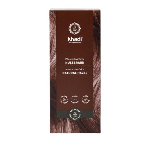 khadi Biljna boja za kosu (orašasto smeđa)