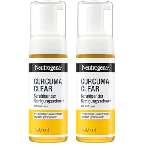 Neutrogena Curcuma Clear smirujuća pjena za čišćenje