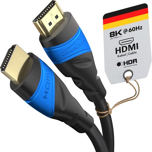 KabelDirekt 8K i 4K HDMI kabel 2 m (Flexcore)